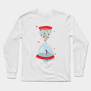 December Sandclock Long Sleeve T-Shirt